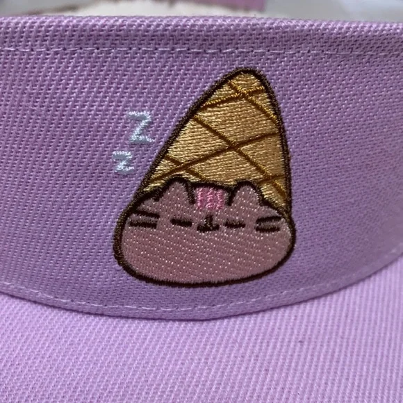 Pusheen Purple Ice Cream Visor New - Picture 2 of 4